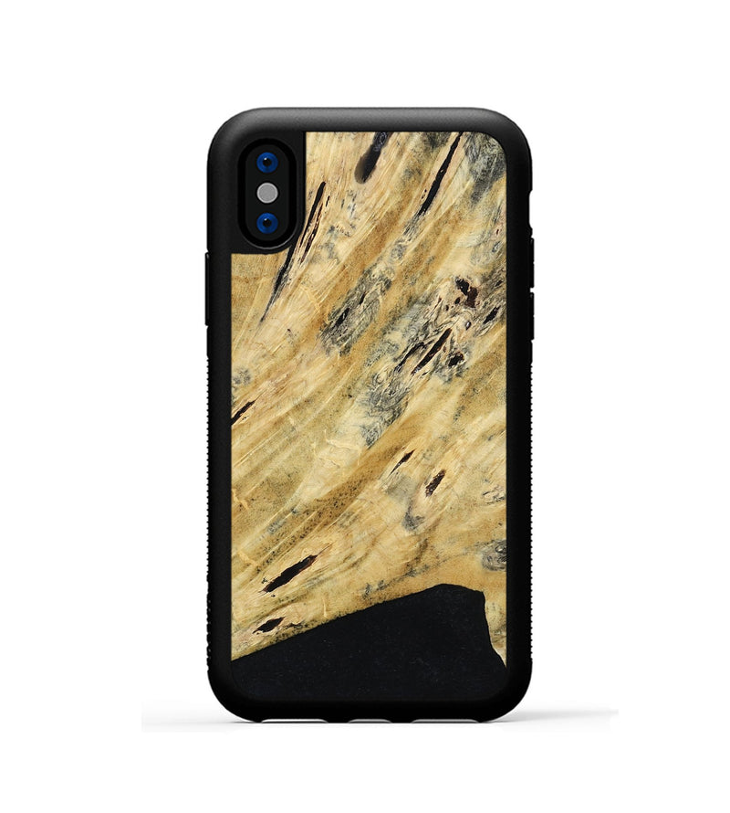 iPhone Xs Wood Phone Case - Bailee (Wood Burl, 799971)