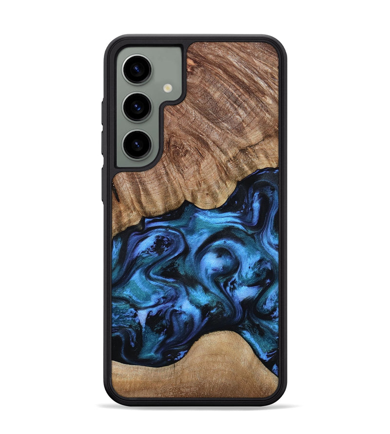 Galaxy S24 Plus Wood Phone Case - Hana (Blue, 799973)