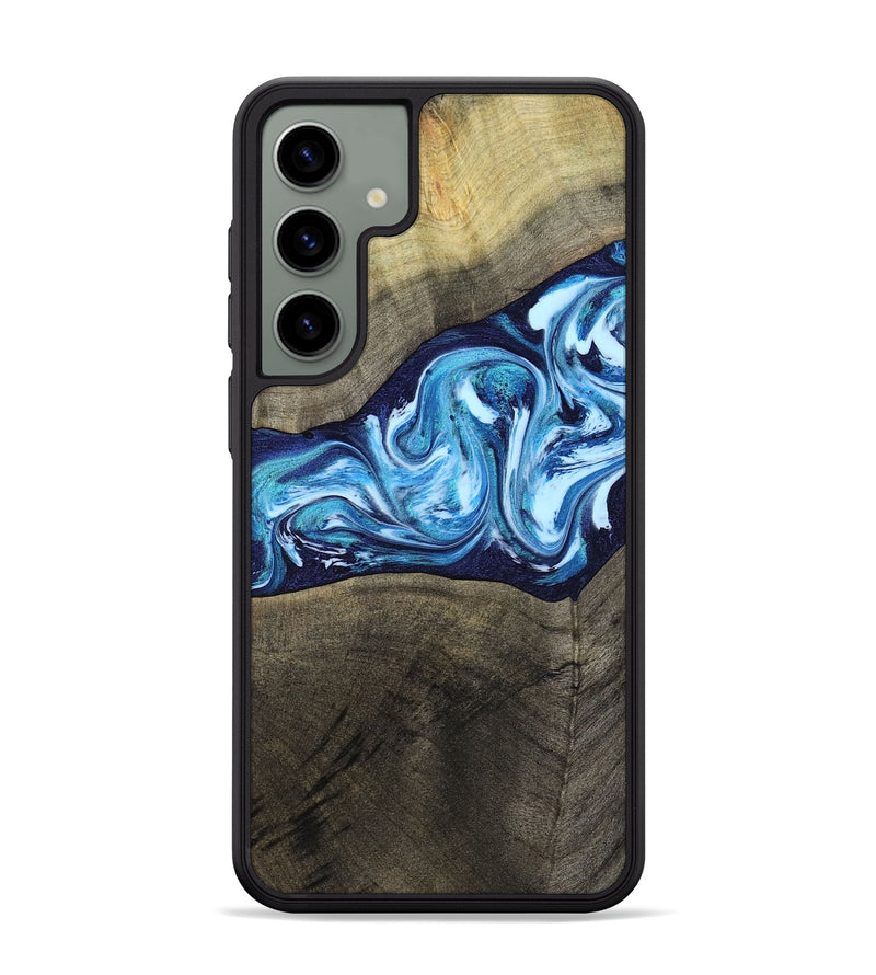 Galaxy S24 Plus Wood Phone Case - Alicia (Blue, 799974)