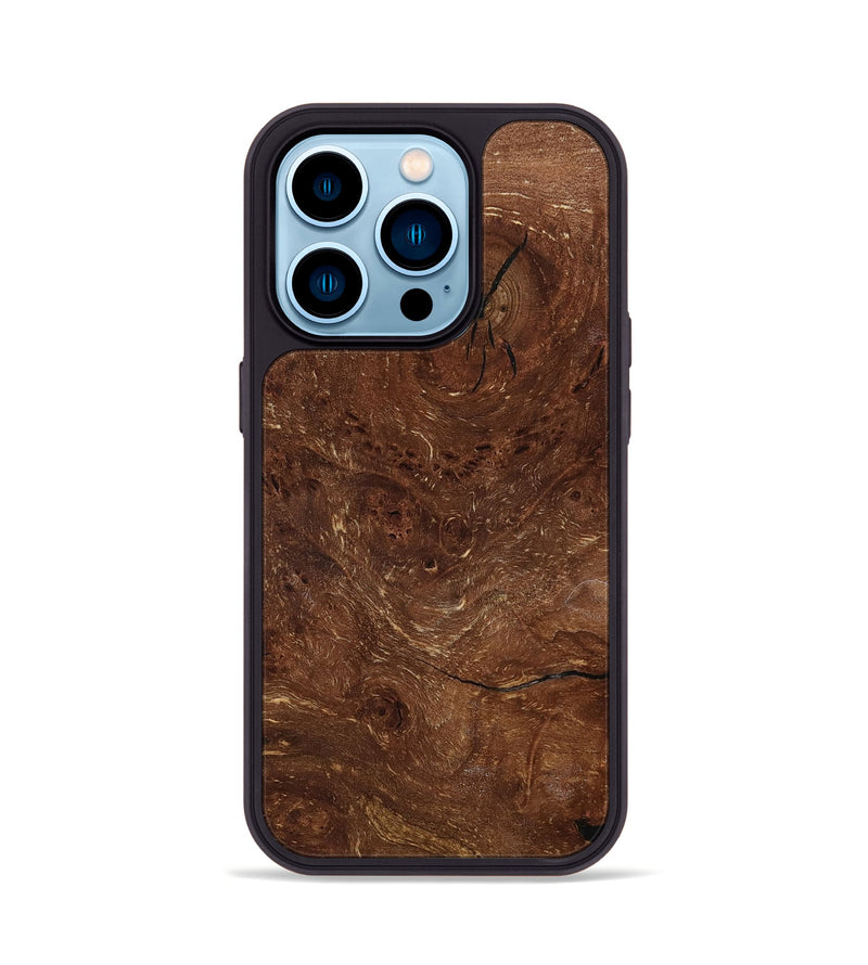 iPhone 14 Pro Wood Phone Case - Nikolai (Wood Burl, 799975)