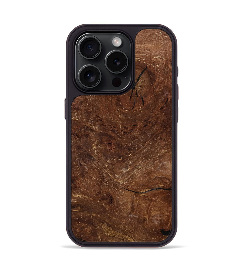 iPhone 15 Pro Wood Phone Case - Nikolai (Wood Burl, 799975)