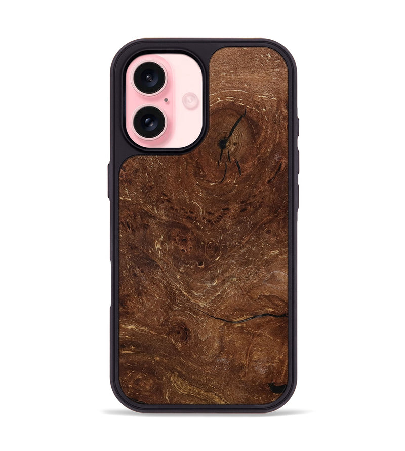 iPhone 16 Wood Phone Case - Nikolai (Wood Burl, 799975)