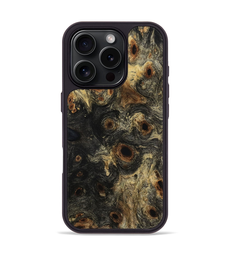 iPhone 16 Pro Wood Phone Case - Kayson (Wood Burl, 799976)
