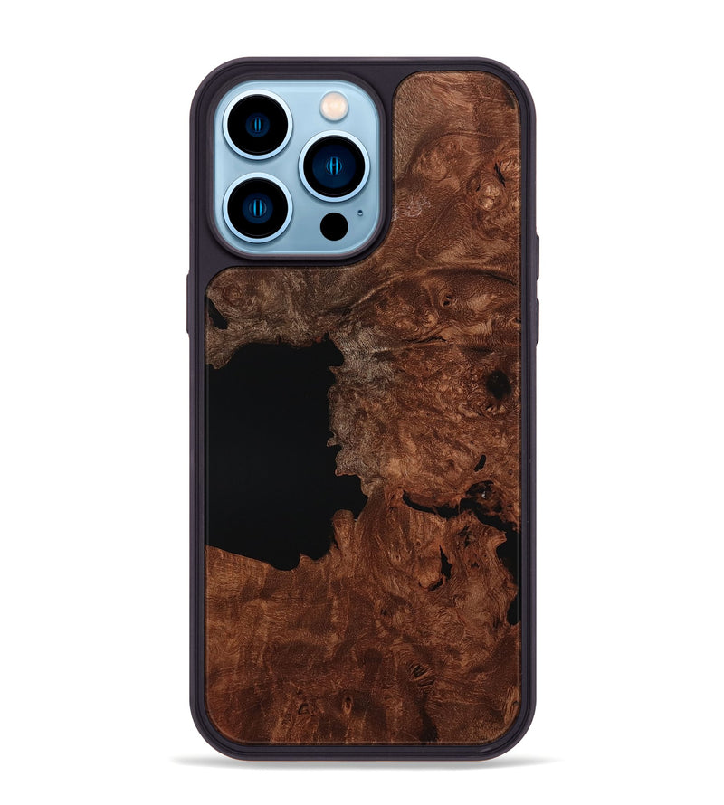 iPhone 14 Pro Max Wood Phone Case - Mariyah (Wood Burl, 799977)