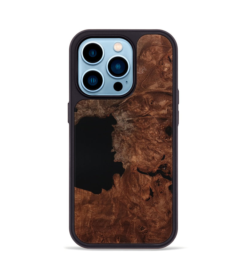 iPhone 14 Pro Wood Phone Case - Mariyah (Wood Burl, 799977)