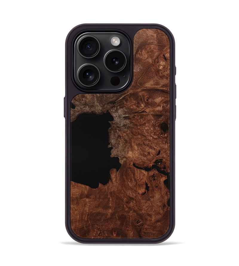 iPhone 15 Pro Wood Phone Case - Mariyah (Wood Burl, 799977)