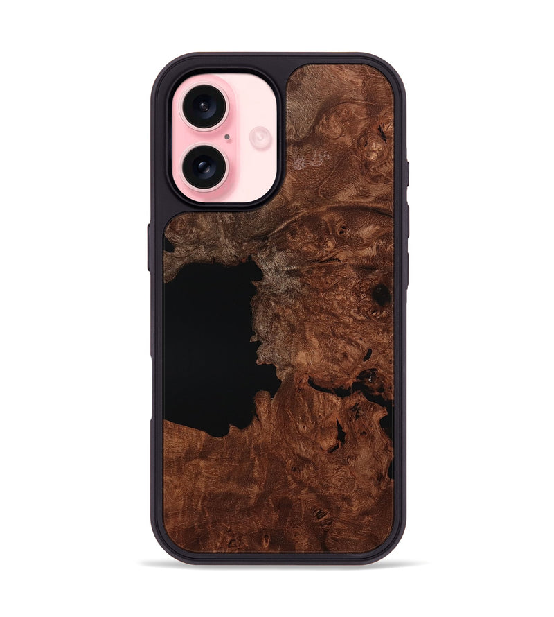 iPhone 16 Wood Phone Case - Mariyah (Wood Burl, 799977)