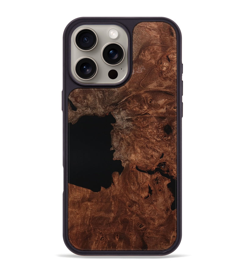 iPhone 16 Pro Max Wood Phone Case - Mariyah (Wood Burl, 799977)