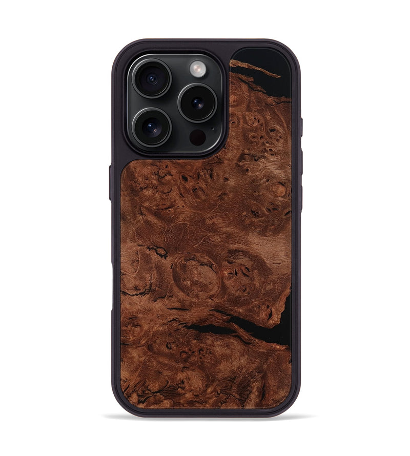 iPhone 16 Pro Wood Phone Case - Keshia (Wood Burl, 799978)