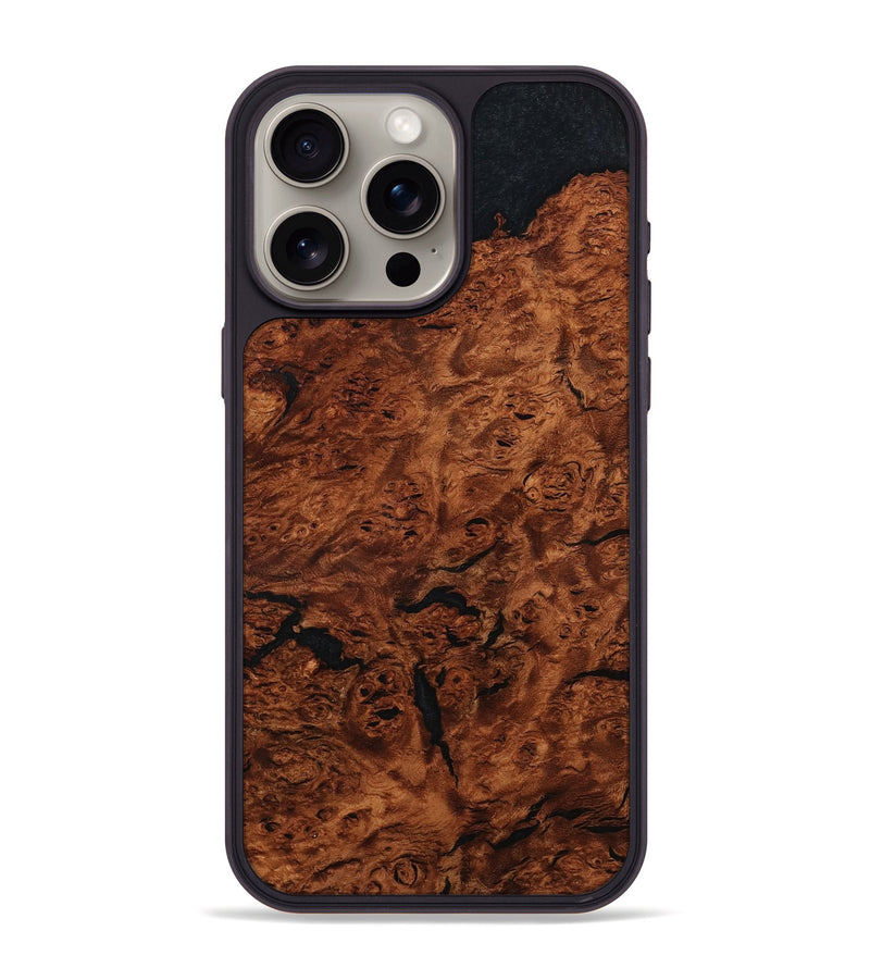 iPhone 15 Pro Max Wood Phone Case - Elliot (Wood Burl, 799979)