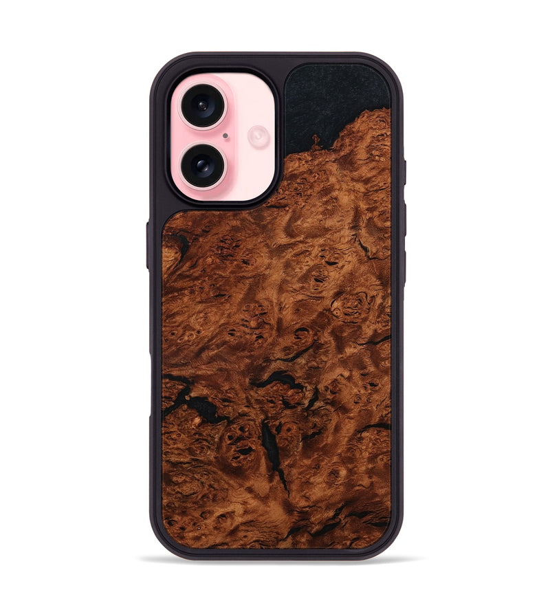 iPhone 16 Wood Phone Case - Elliot (Wood Burl, 799979)