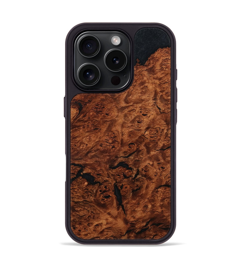iPhone 16 Pro Wood Phone Case - Elliot (Wood Burl, 799979)