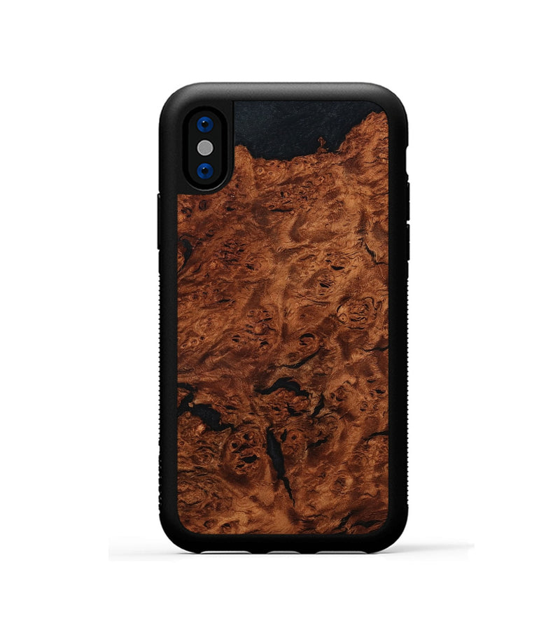 iPhone Xs Wood Phone Case - Elliot (Wood Burl, 799979)