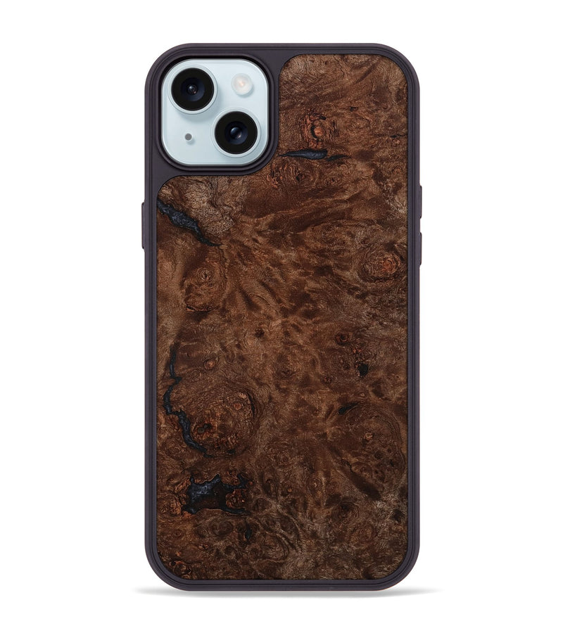 iPhone 15 Plus Wood Phone Case - Holly (Wood Burl, 799980)