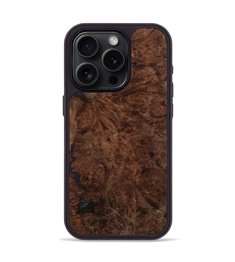 iPhone 15 Pro Wood Phone Case - Holly (Wood Burl, 799980)