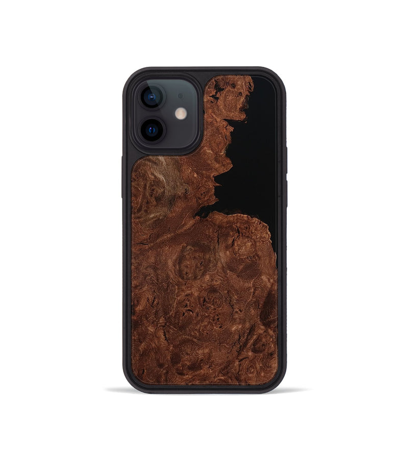 iPhone 12 mini Wood Phone Case - Idris (Wood Burl, 799981)