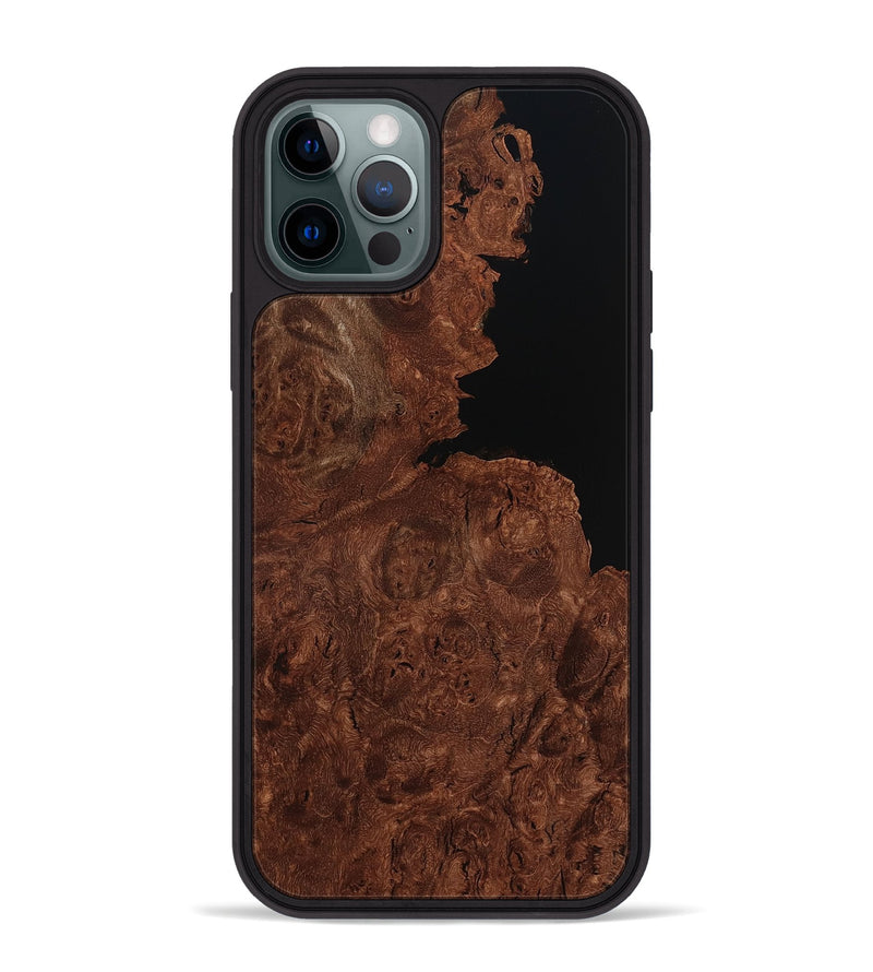 iPhone 12 Pro Max Wood Phone Case - Idris (Wood Burl, 799981)