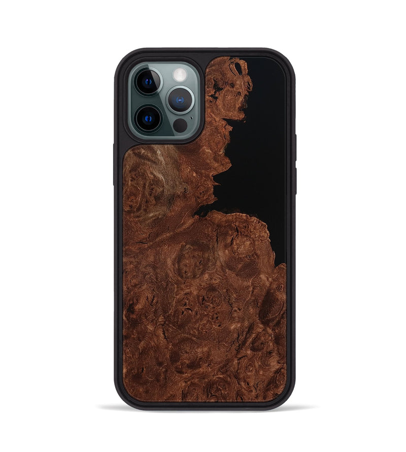iPhone 12 Pro Wood Phone Case - Idris (Wood Burl, 799981)