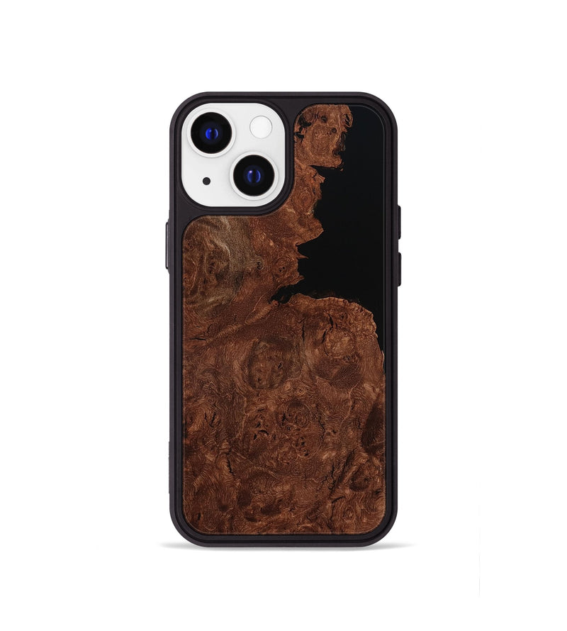 iPhone 13 mini Wood Phone Case - Idris (Wood Burl, 799981)