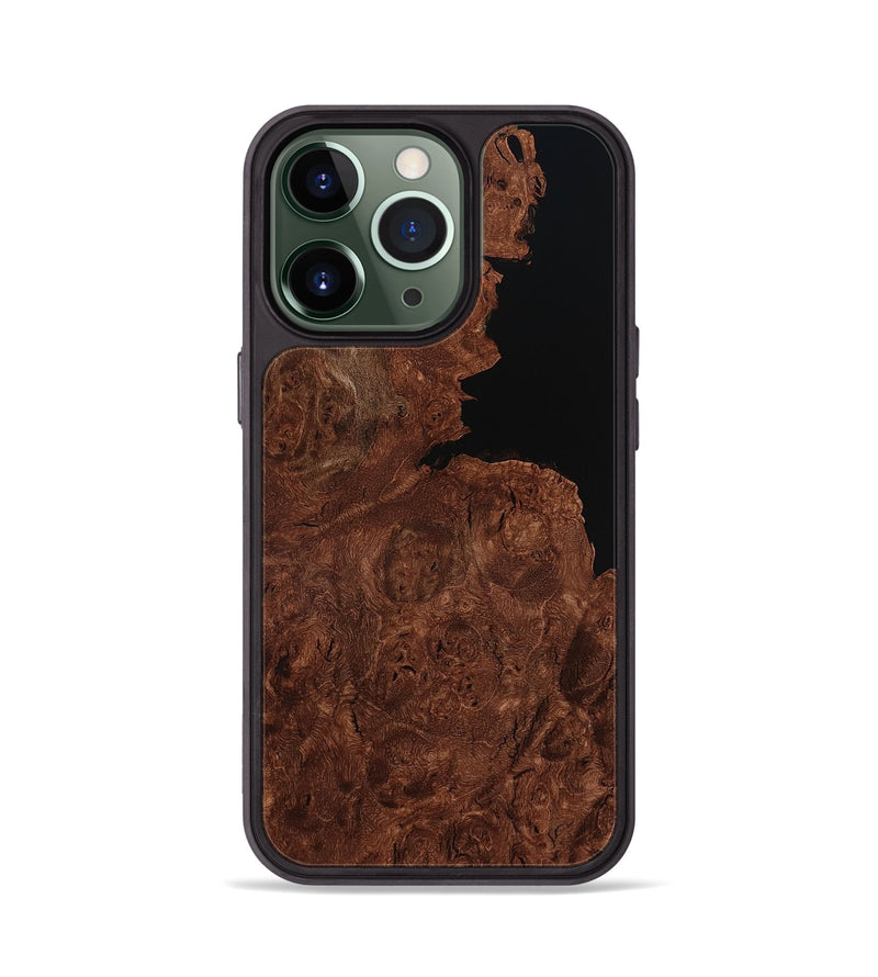 iPhone 13 Pro Wood Phone Case - Idris (Wood Burl, 799981)
