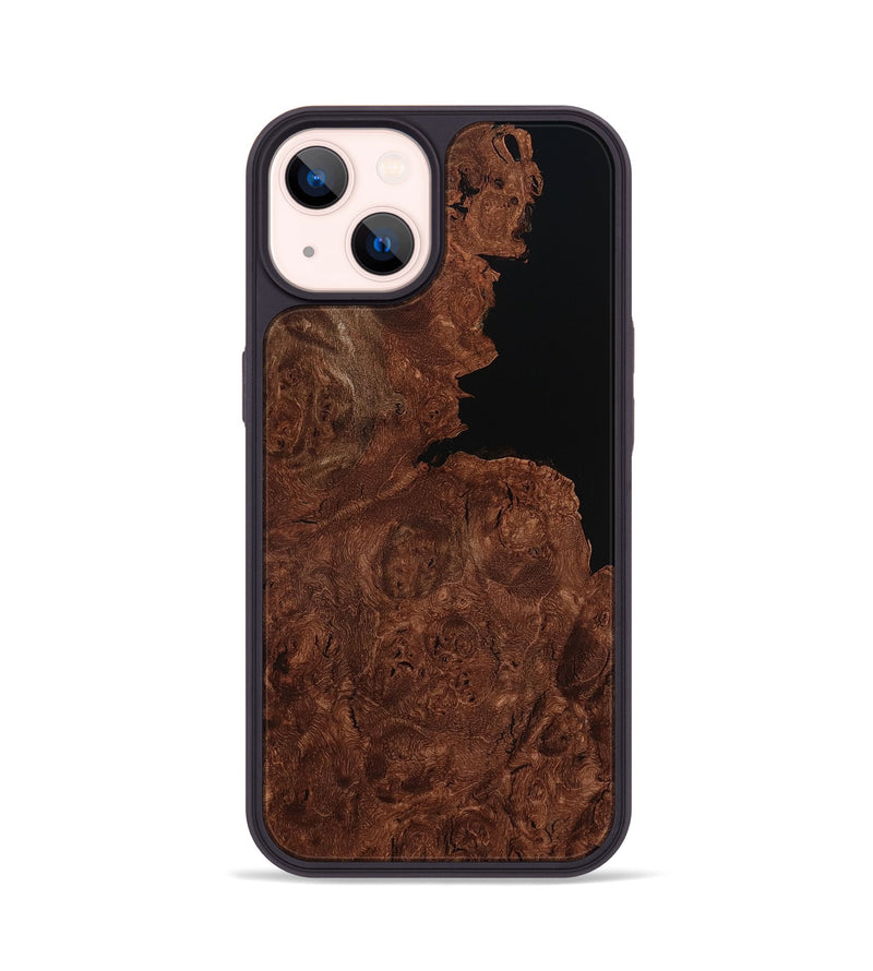 iPhone 14 Wood Phone Case - Idris (Wood Burl, 799981)