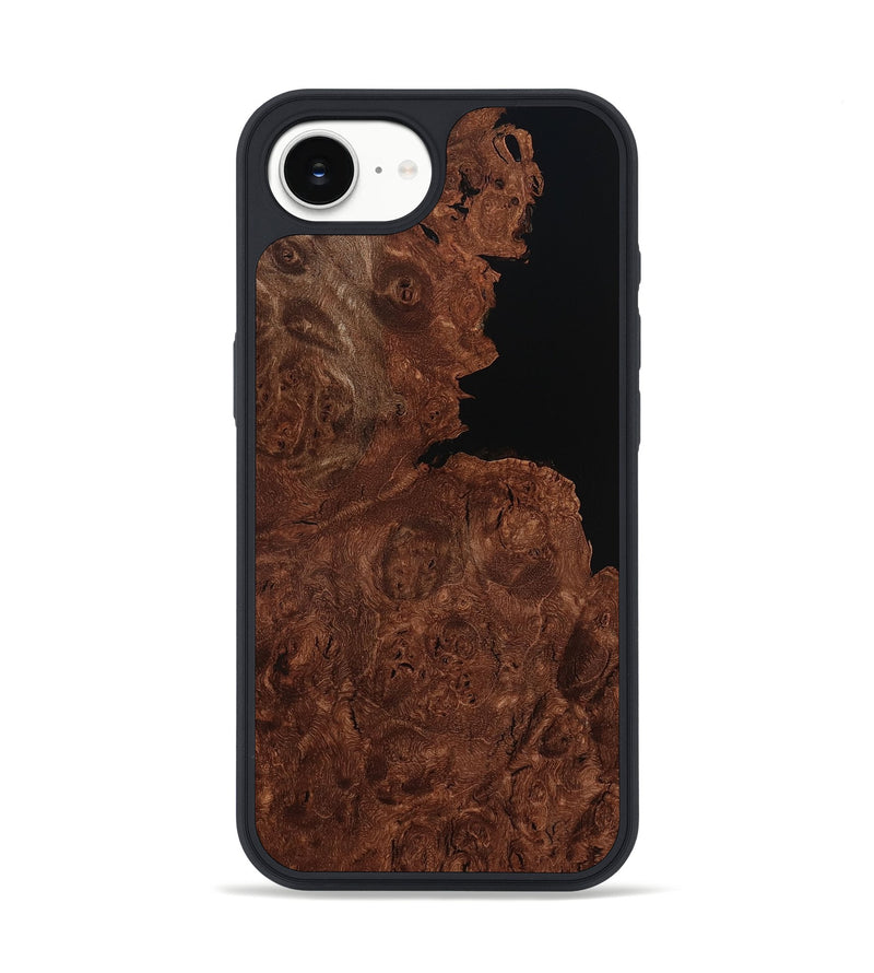 iPhone 16e Wood Phone Case - Idris (Wood Burl, 799981)