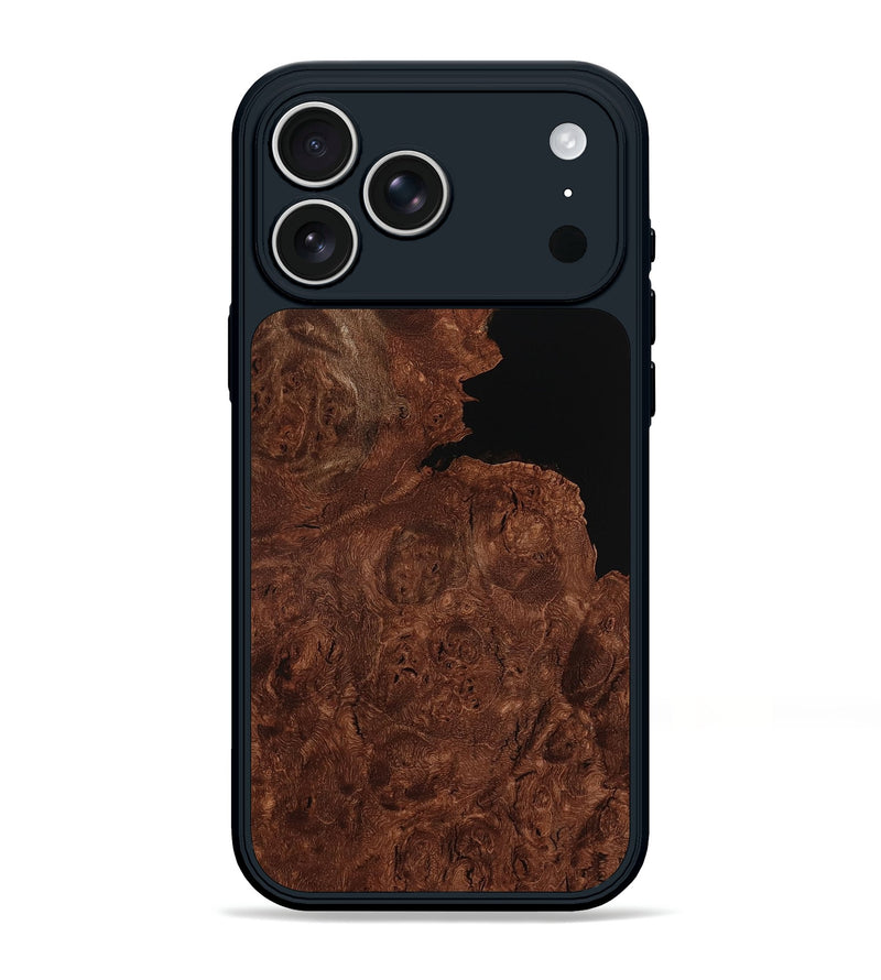 iPhone 17 Pro Max Wood Phone Case - Idris (Wood Burl, 799981)