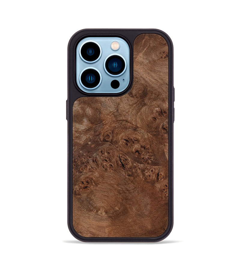 iPhone 14 Pro Wood Phone Case - Jazmyne (Wood Burl, 799982)
