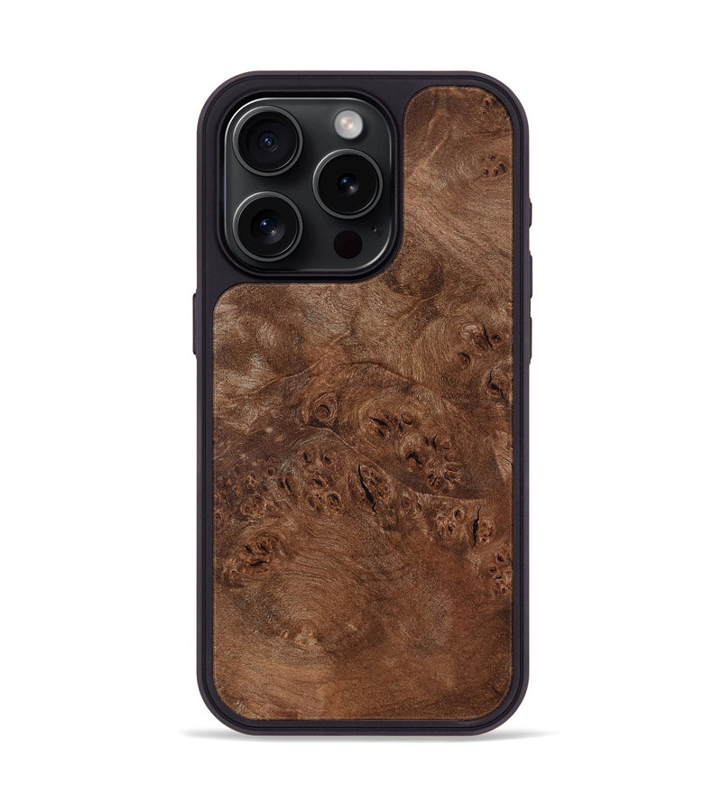 iPhone 15 Pro Wood Phone Case - Jazmyne (Wood Burl, 799982)