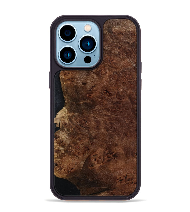 iPhone 14 Pro Max Wood Phone Case - Shanna (Wood Burl, 799983)