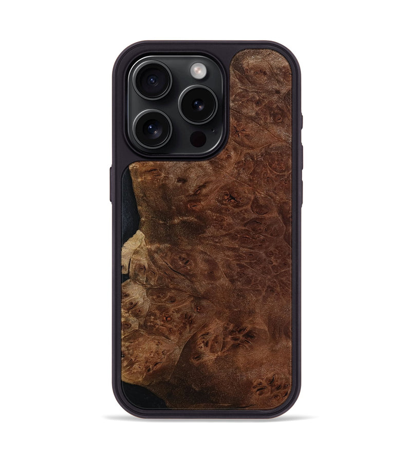 iPhone 15 Pro Wood Phone Case - Shanna (Wood Burl, 799983)