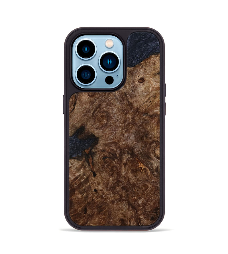 iPhone 14 Pro Wood Phone Case - Hardy (Wood Burl, 799987)