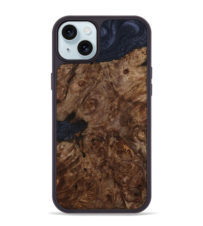 iPhone 15 Plus Wood Phone Case - Hardy (Wood Burl, 799987)