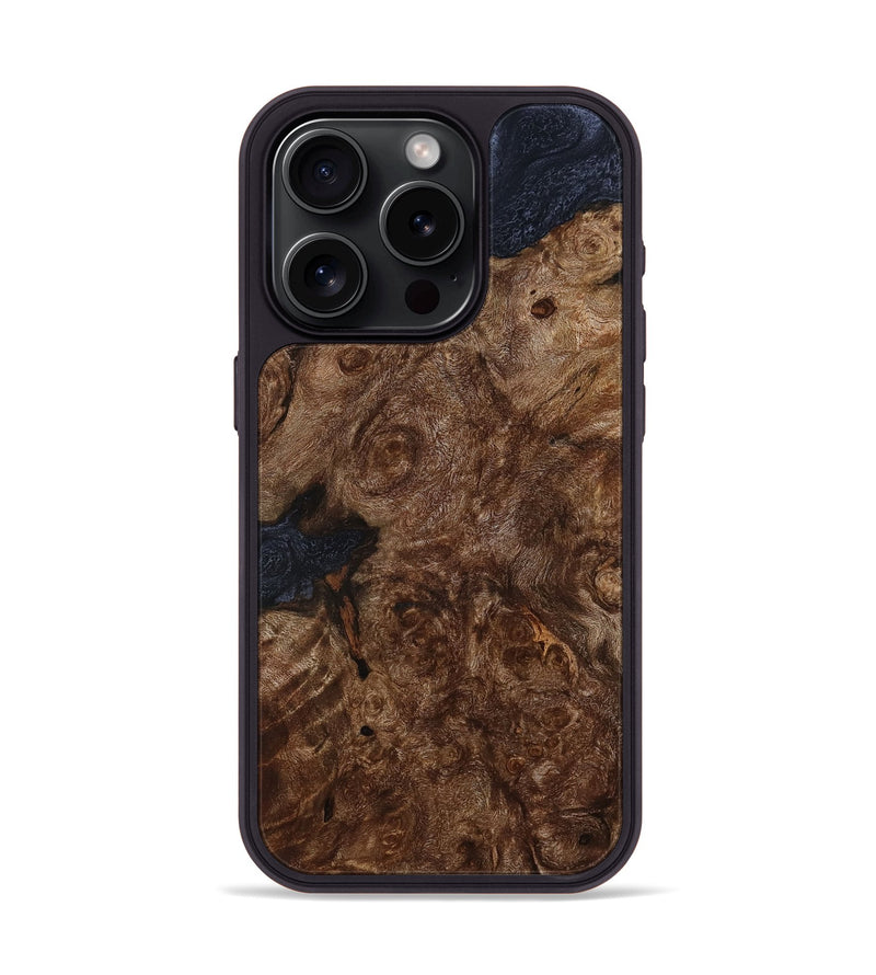 iPhone 15 Pro Wood Phone Case - Hardy (Wood Burl, 799987)