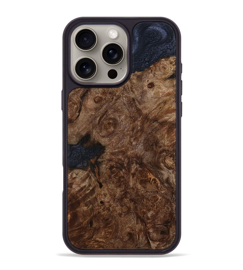 iPhone 16 Pro Max Wood Phone Case - Hardy (Wood Burl, 799987)