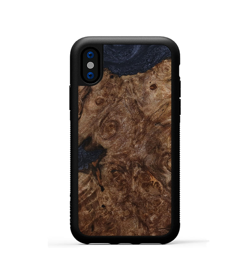 iPhone Xs Wood Phone Case - Hardy (Wood Burl, 799987)