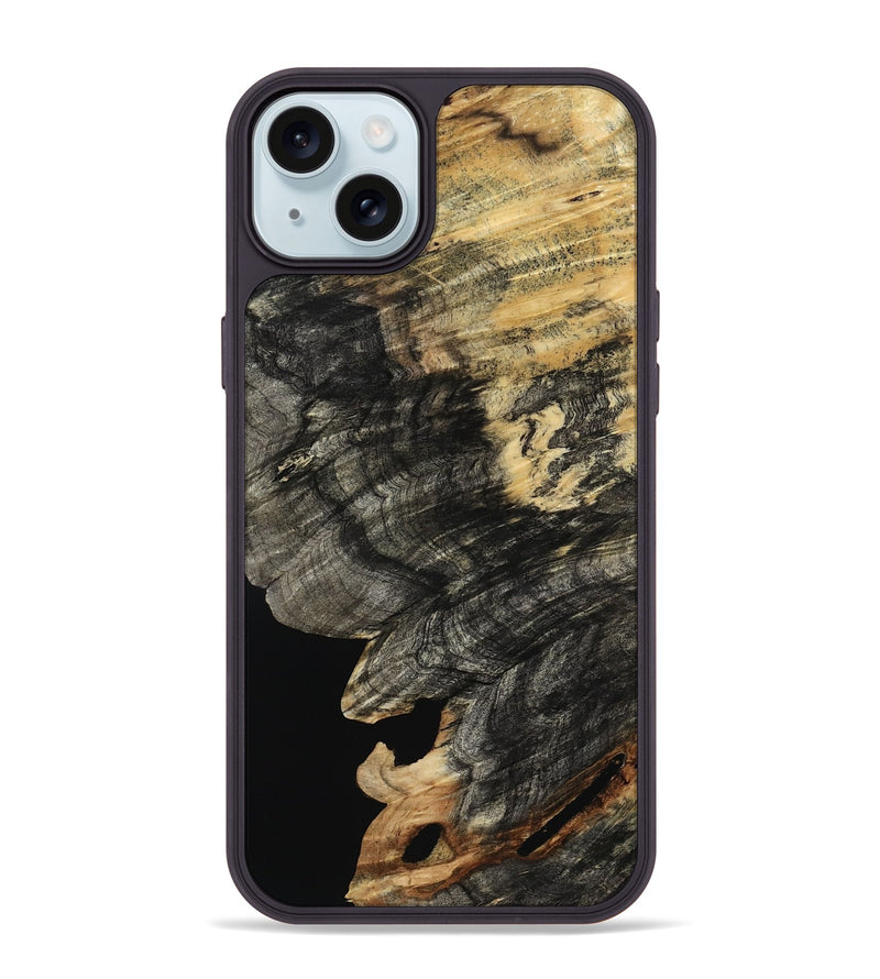 iPhone 15 Plus Wood Phone Case - Marva (Wood Burl, 799990)