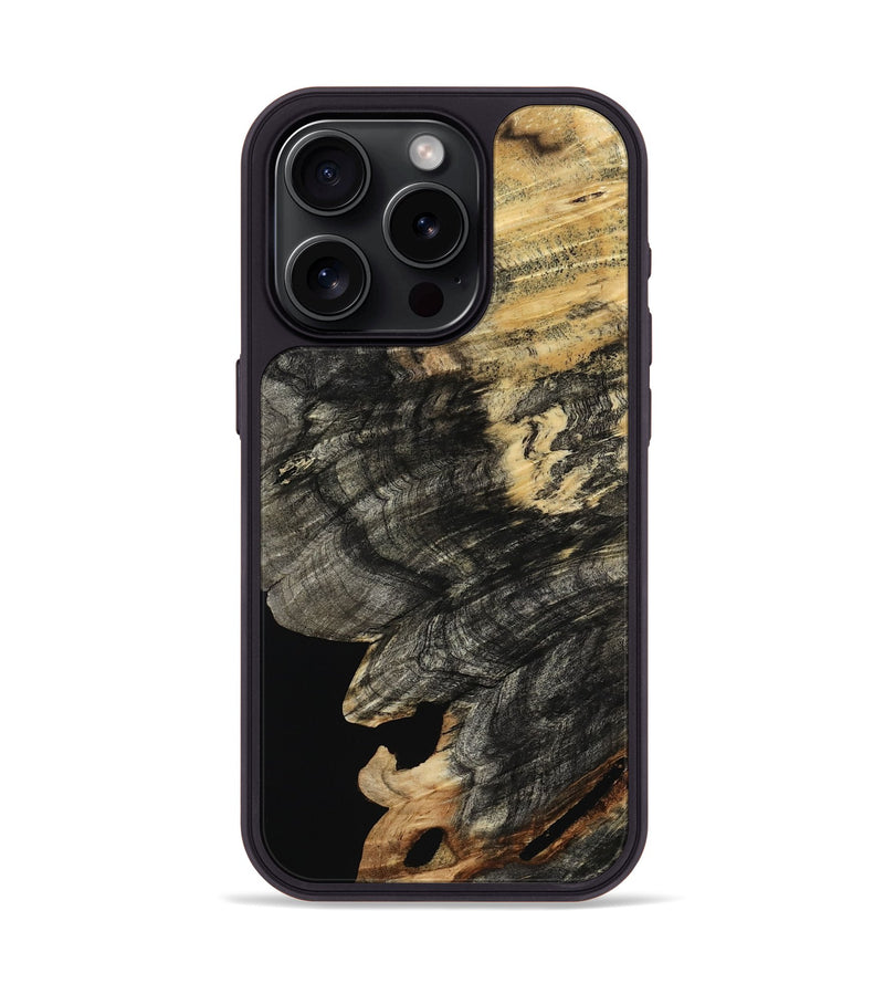 iPhone 15 Pro Wood Phone Case - Marva (Wood Burl, 799990)