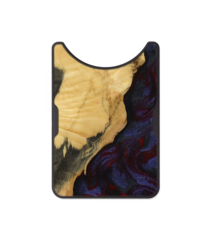 Alloy Wood Wallet - Adah (Red, 799991)