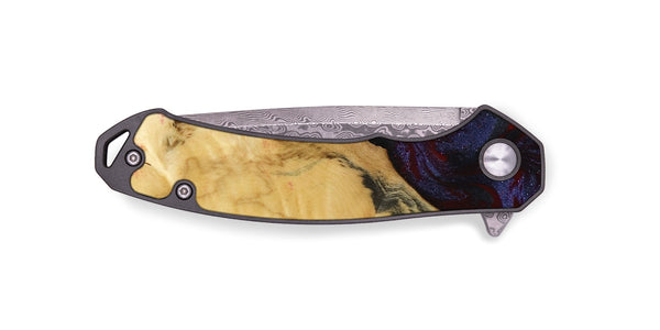 EDC Wood Pocket Knife - Adah (Red, 799991)