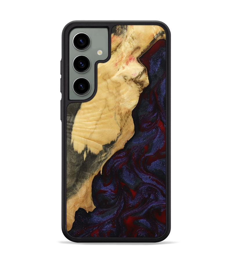 Galaxy S24 Plus Wood Phone Case - Adah (Red, 799991)