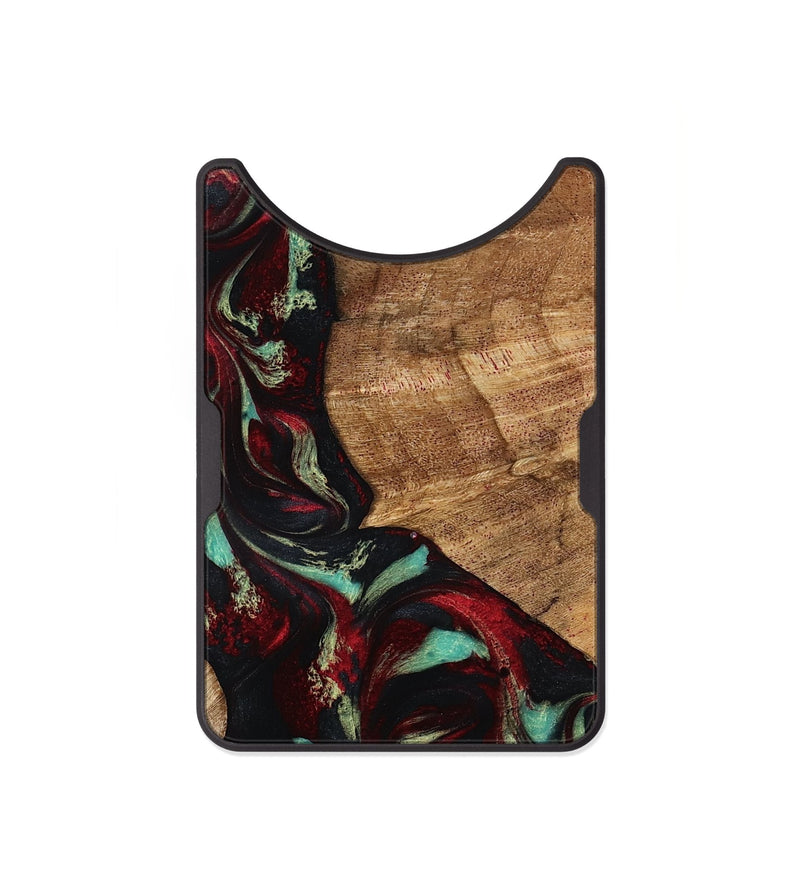 Alloy Wood Wallet - Sheldon (Red, 799996)