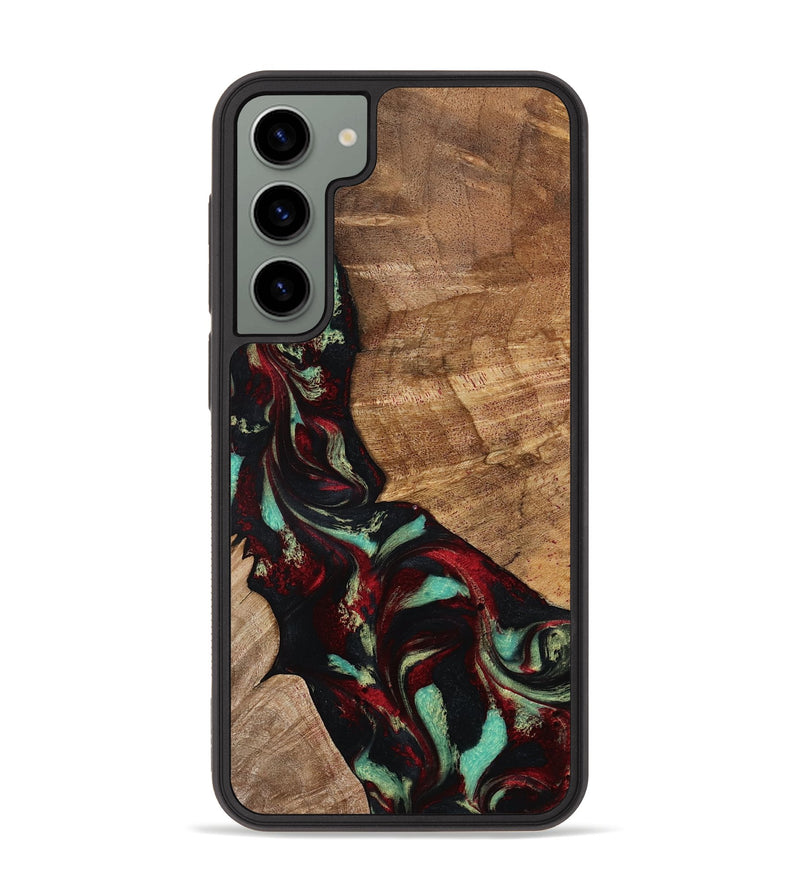 Galaxy S23 Plus Wood Phone Case - Sheldon (Red, 799996)