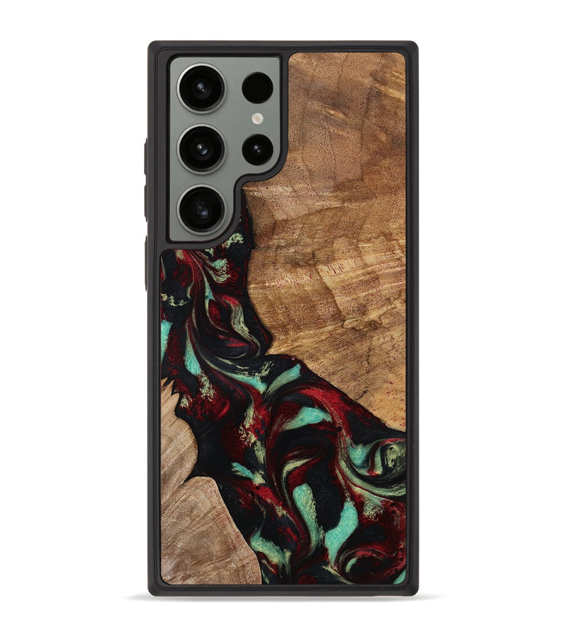 Galaxy S23 Ultra Wood Phone Case - Sheldon (Red, 799996)