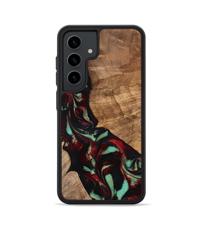 Galaxy S24 Wood Phone Case - Sheldon (Red, 799996)