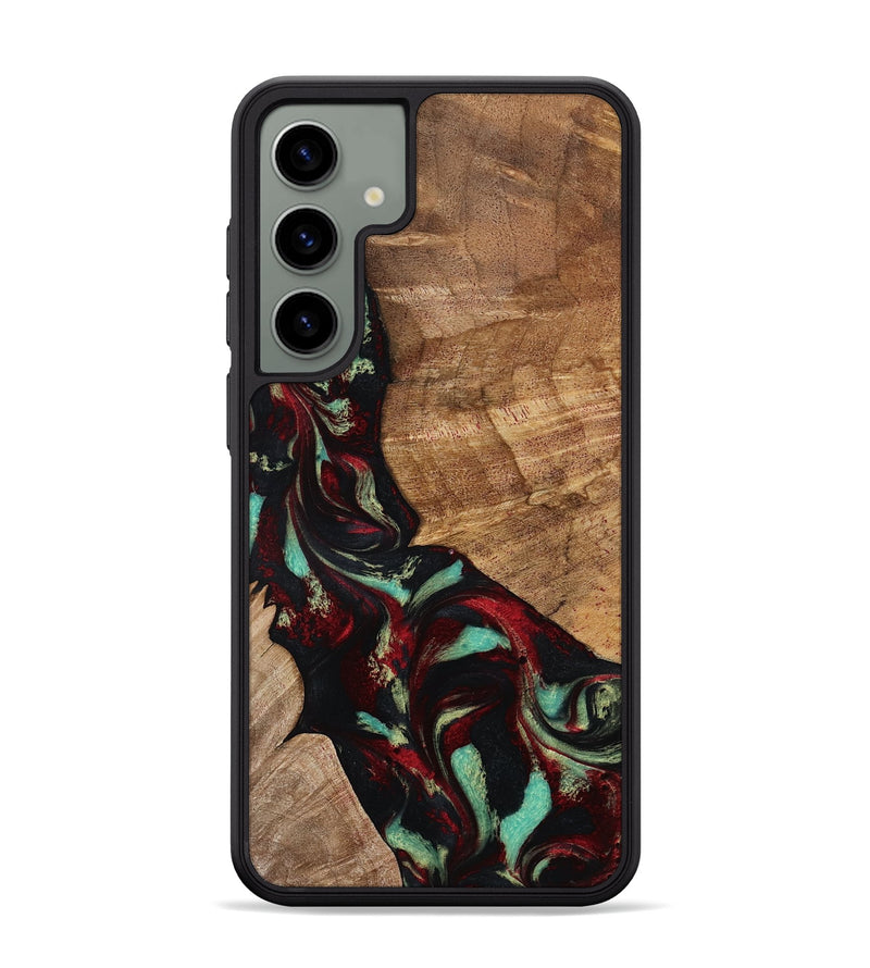 Galaxy S24 Plus Wood Phone Case - Sheldon (Red, 799996)