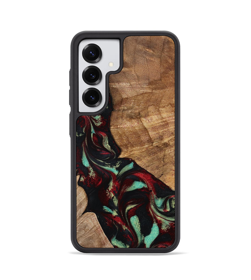 Galaxy S25 Wood Phone Case - Sheldon (Red, 799996)