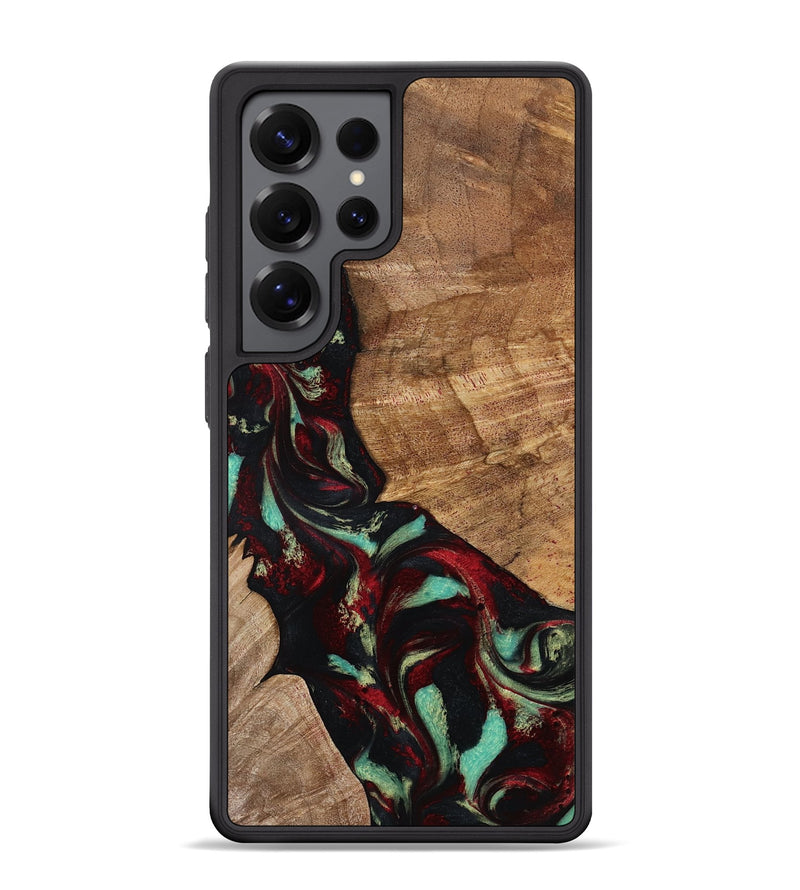 Galaxy S25 Ultra Wood Phone Case - Sheldon (Red, 799996)