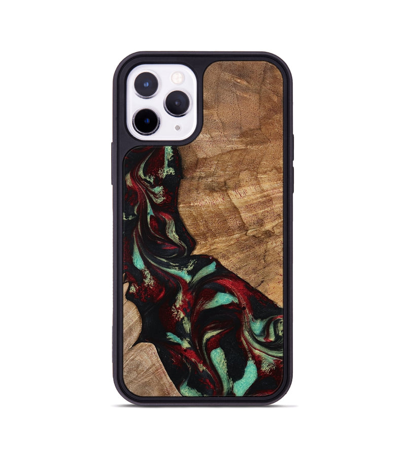 iPhone 11 Pro Wood Phone Case - Sheldon (Red, 799996)