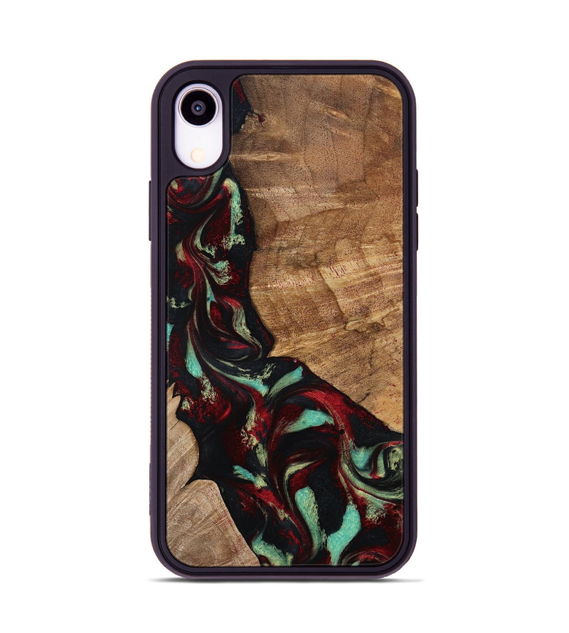 iPhone Xr Wood Phone Case - Sheldon (Red, 799996)